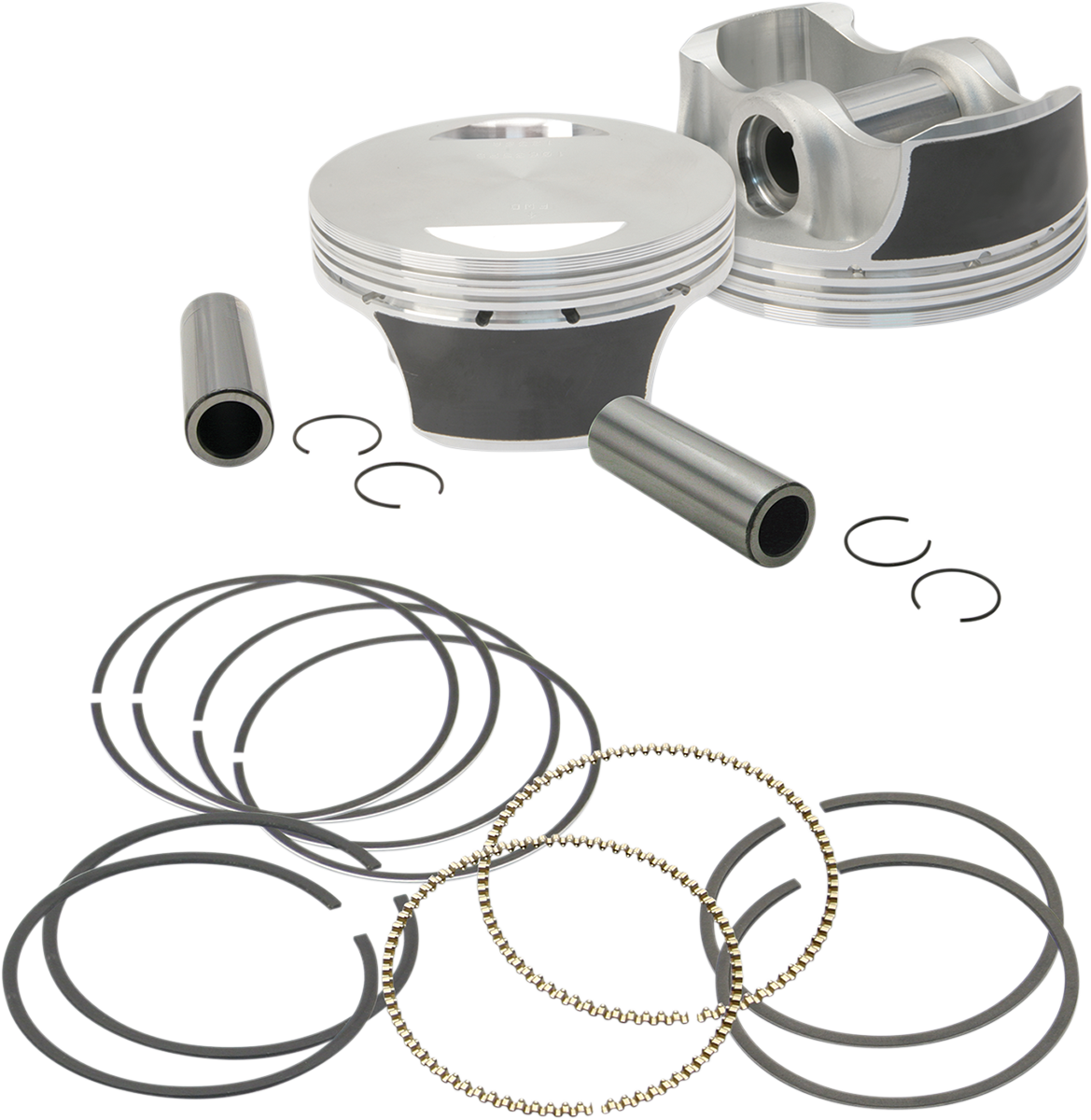 Piston Kit - For 97" Big Bore Kit - 3.927" - Standard