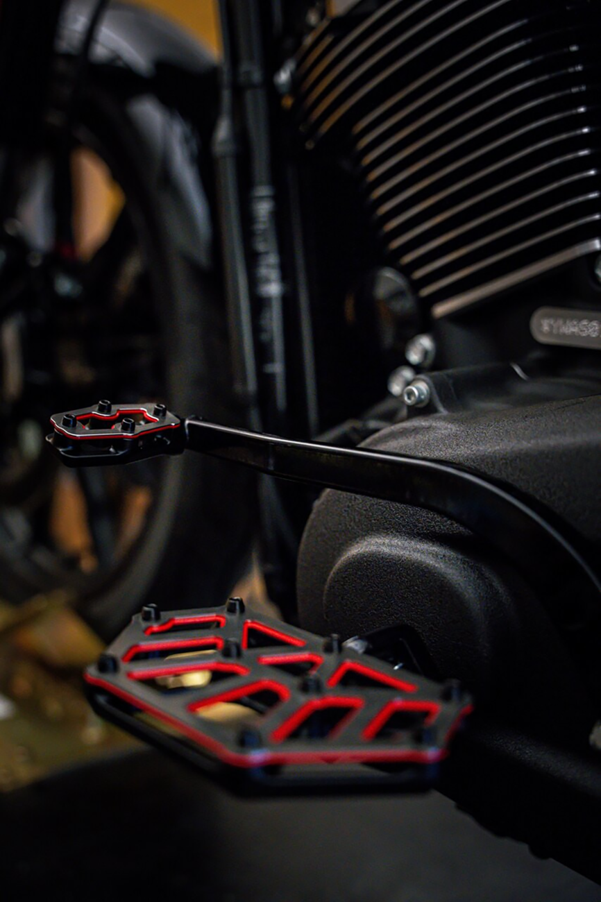 NXL Redline Shift Peg - Black/Silver/Red - HD