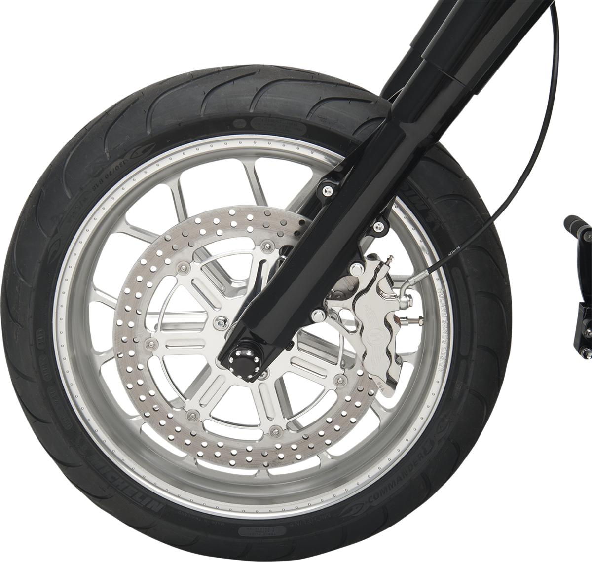 6 Piston Caliper - 13" - Left - Chrome