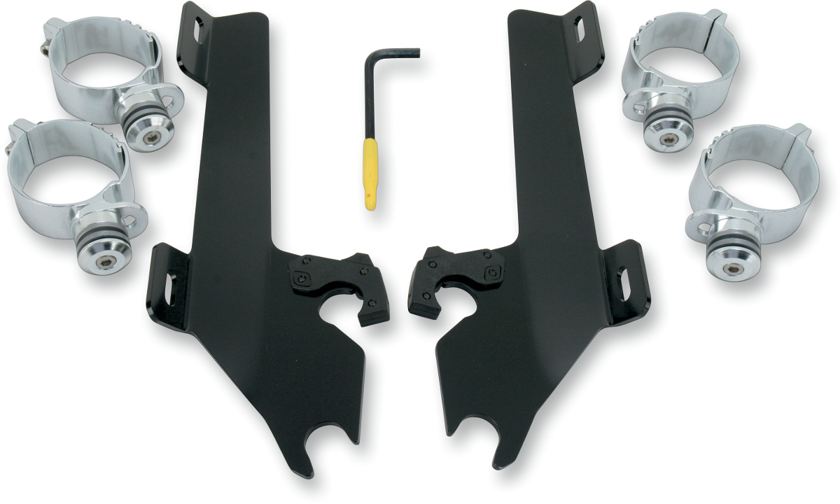 Batwing Trigger Lock Mounting Kit - Kingpin - Black