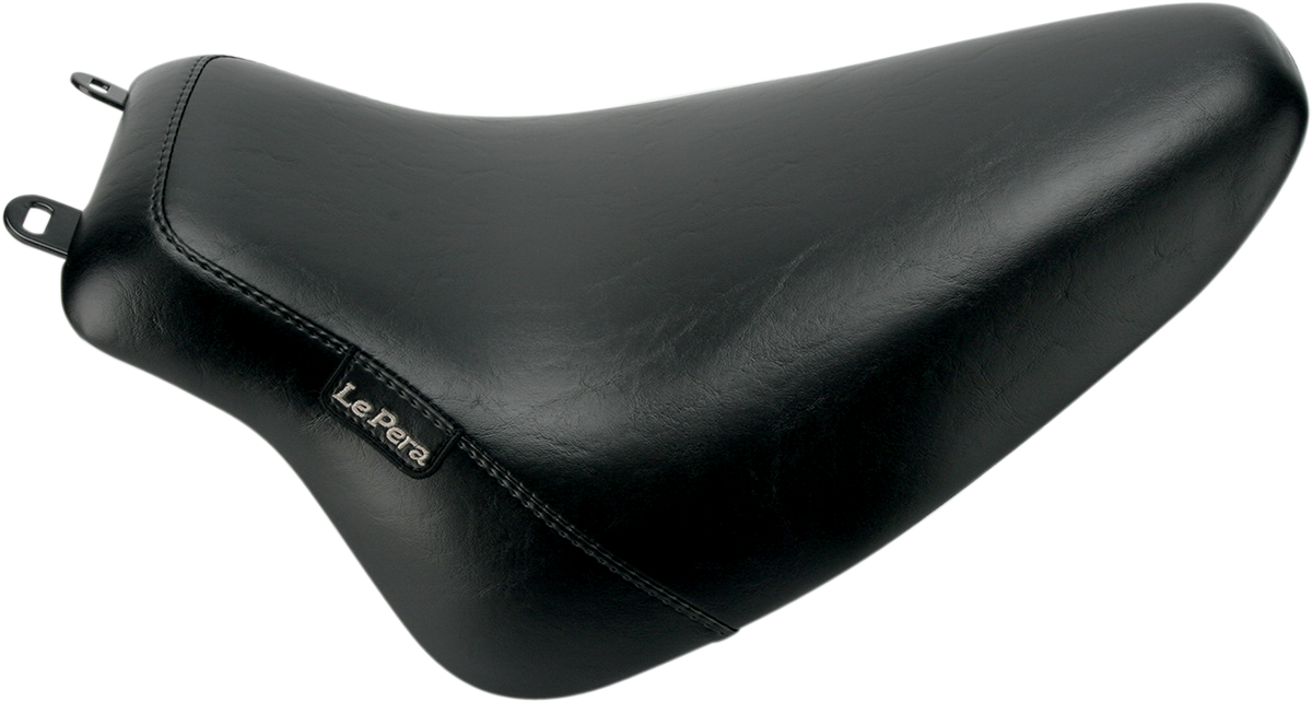 Bare Bones Solo Seat - Smooth - Black - FL '08-'17