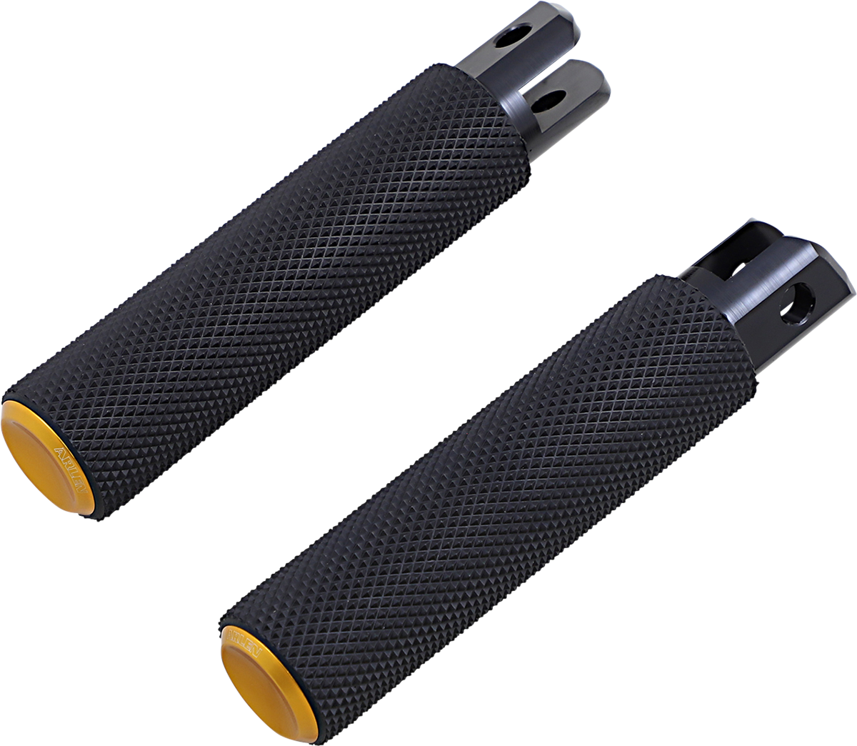 Knurled Foot Pegs - Gold - FX/FL '18-'25