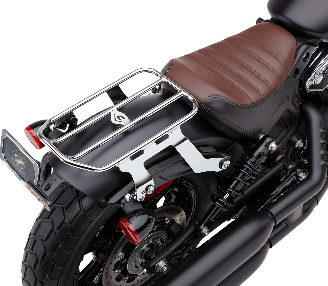 Solo Luggage Rack - Chrome - Bobber