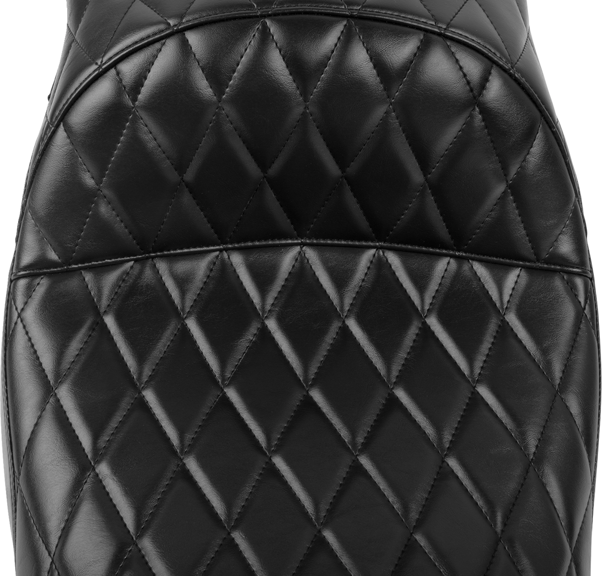 Maverick Seat - Without Backrest - Diamond Stitch - Black - FLH/FLT '23-'25