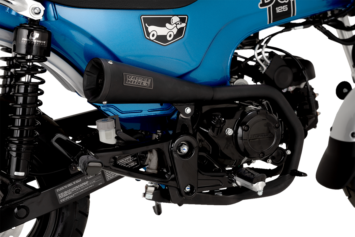 Upsweep Slip-On Muffler - Black - 125 Dax