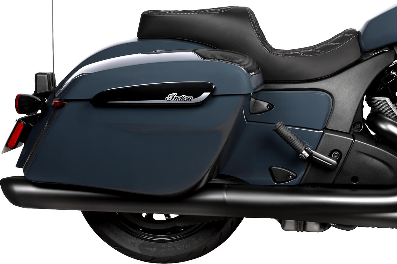 Freedom Seat - Vinyl - Double Diamond Silver Stitch - Challenger '20-'25/Chieftain '25