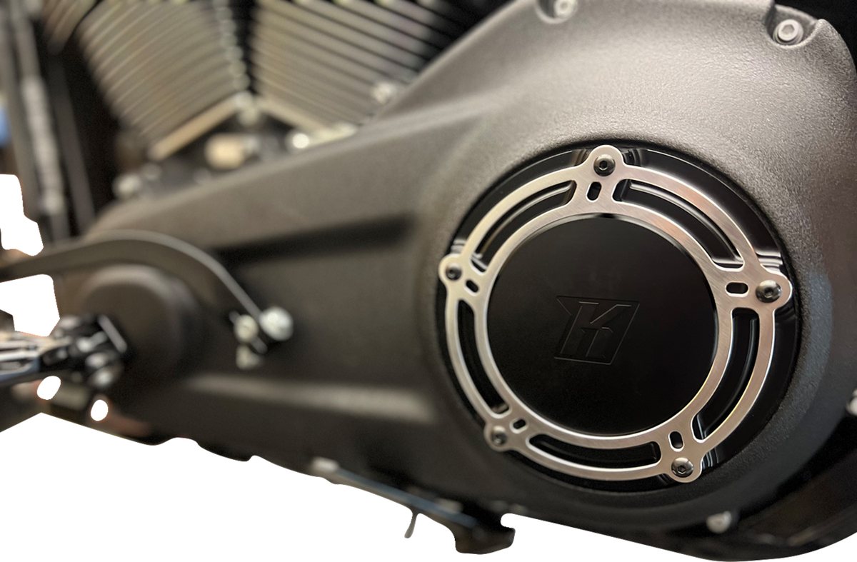 Derby Cover - NXL - Black - M8 Softail