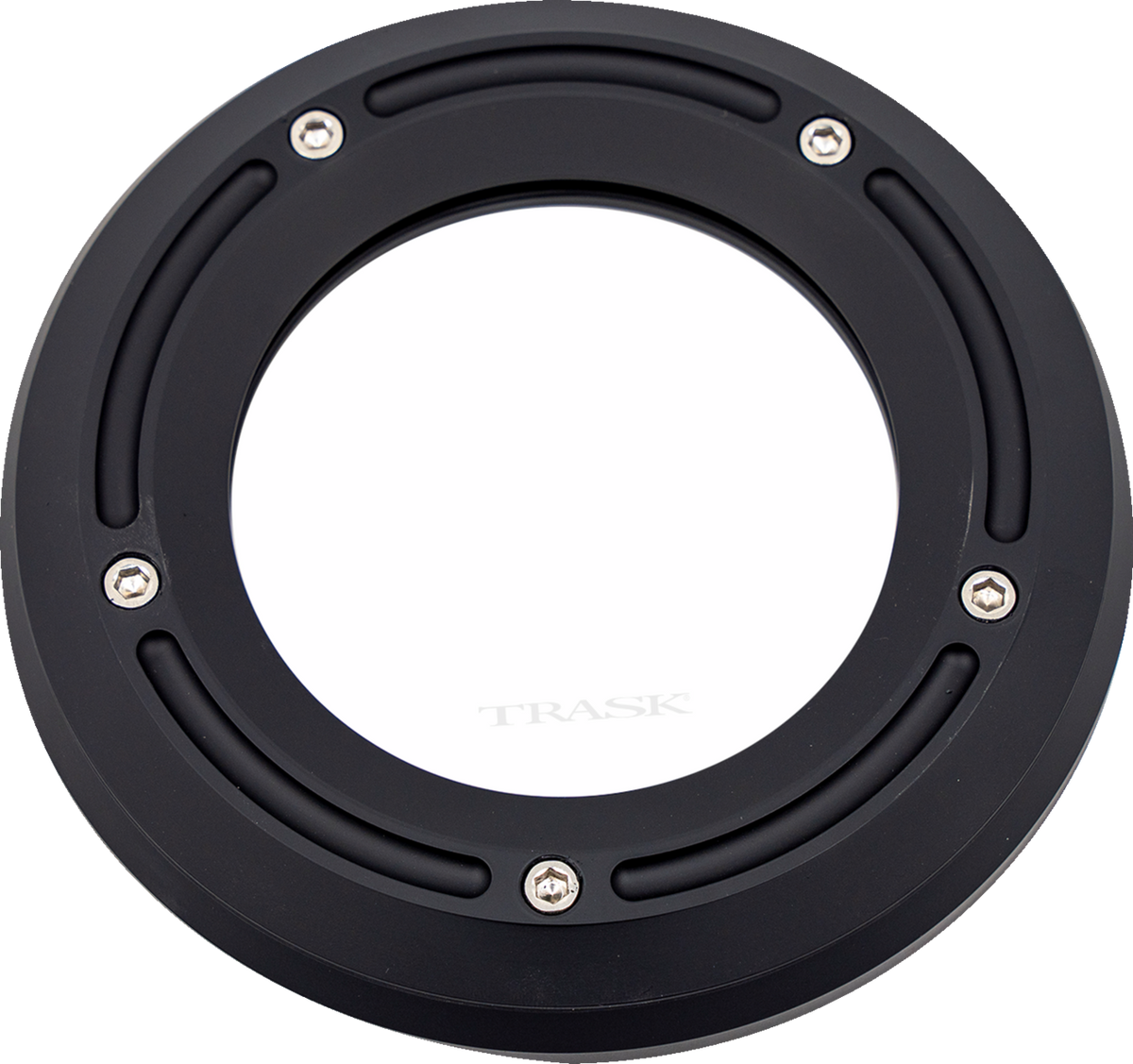 Assault Derby Cover With Window - Matte Black - Softail