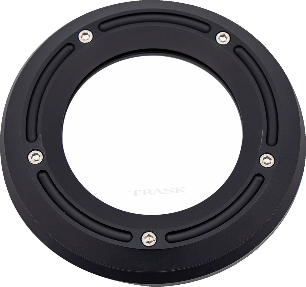 Assault Derby Cover With Window - Matte Black - Softail