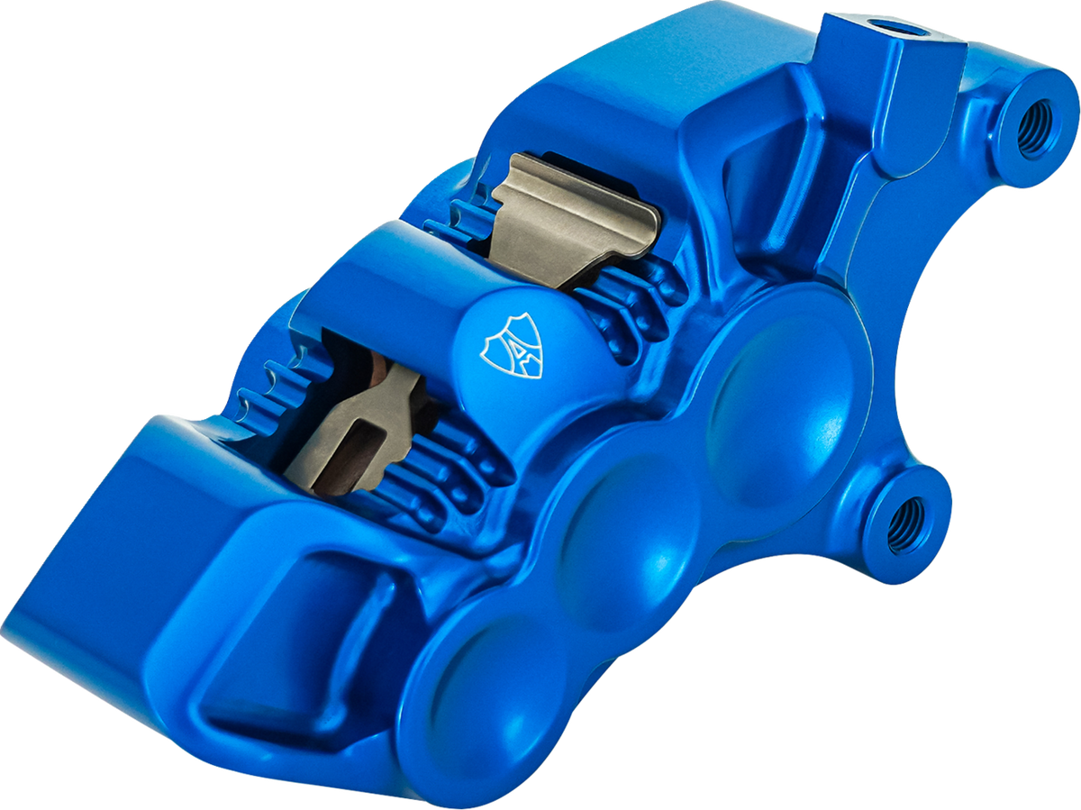 Monoblock Axial Brake Caliper - 14" - Right - Blue