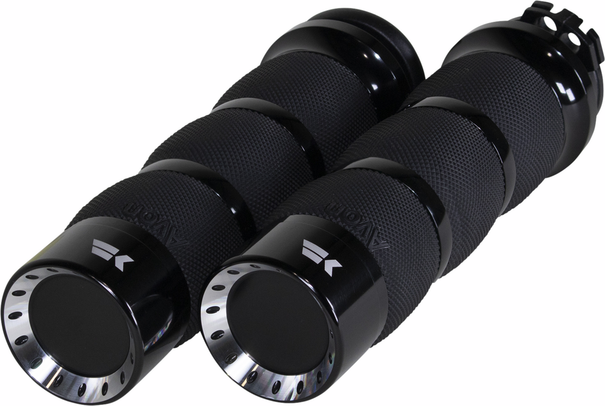 Turbine Grips - Air Cushion - Cable - Black