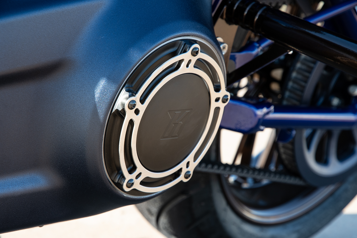 Derby Cover - NXL - Black - M8 Softail
