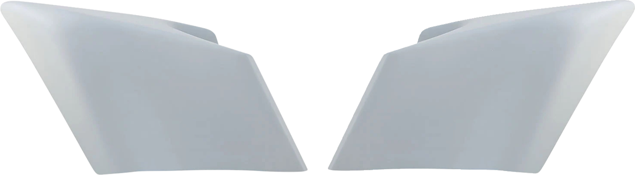 Swoop Side Covers - Smooth - Stock Saddlebags - HD