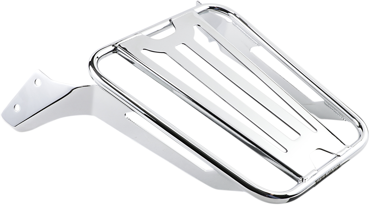 Sissy Bar Luggage Rack - Chrome - Tubular
