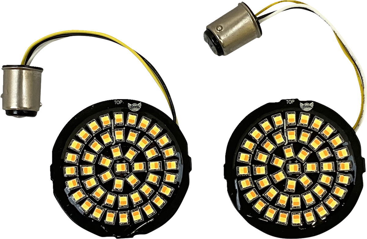 Amber/White LED Turn Signal Inserts