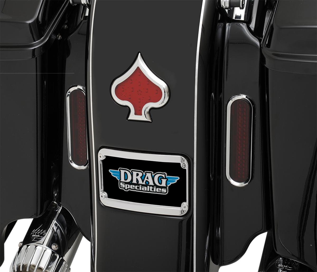The One Rear Fender Lighted License Frame