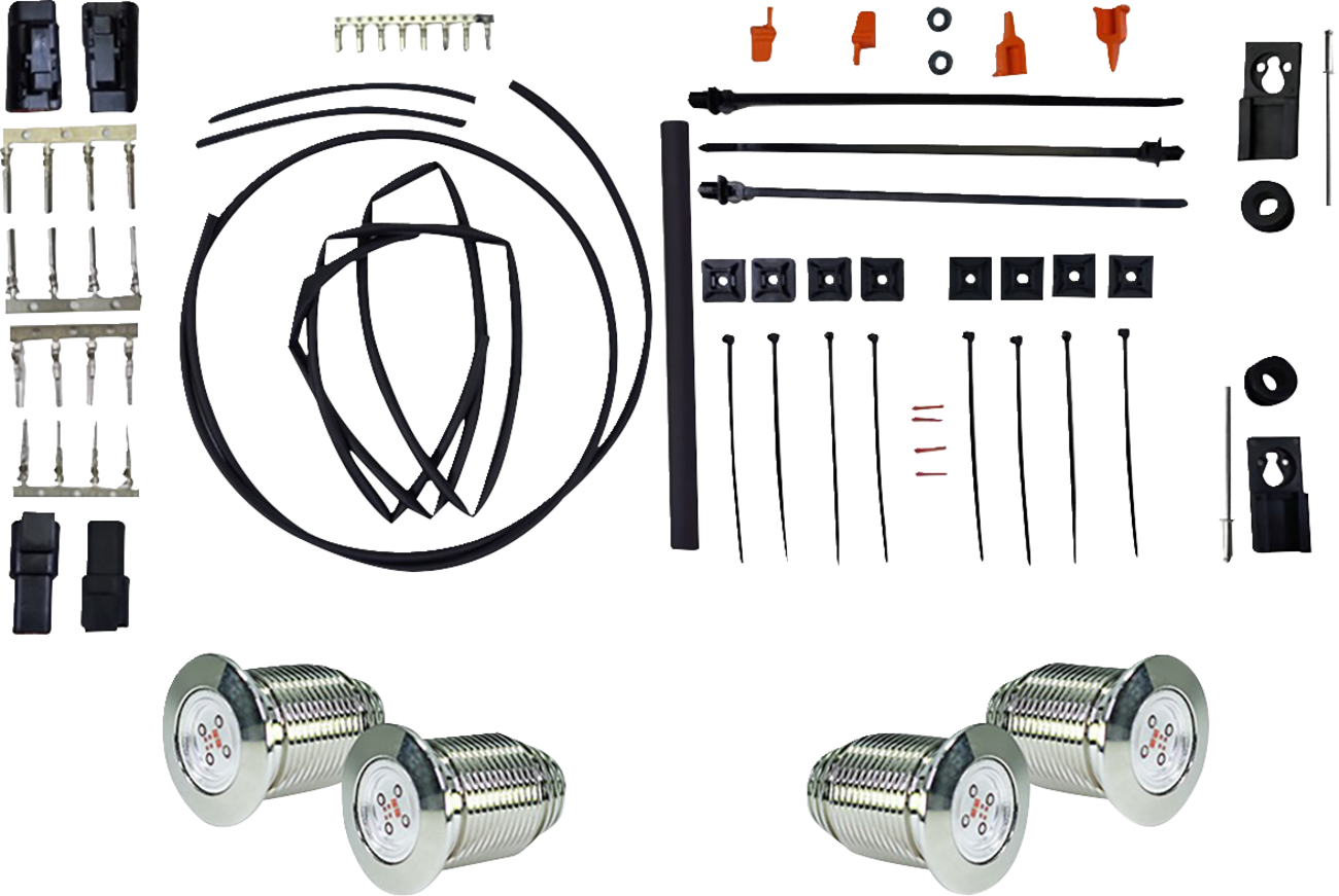 Bag Bolts Taillight Kit With Thunder Bolts