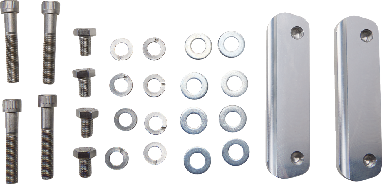 DEI Front Fender - 23" Wheel - With Satin Adapters - Touring Models