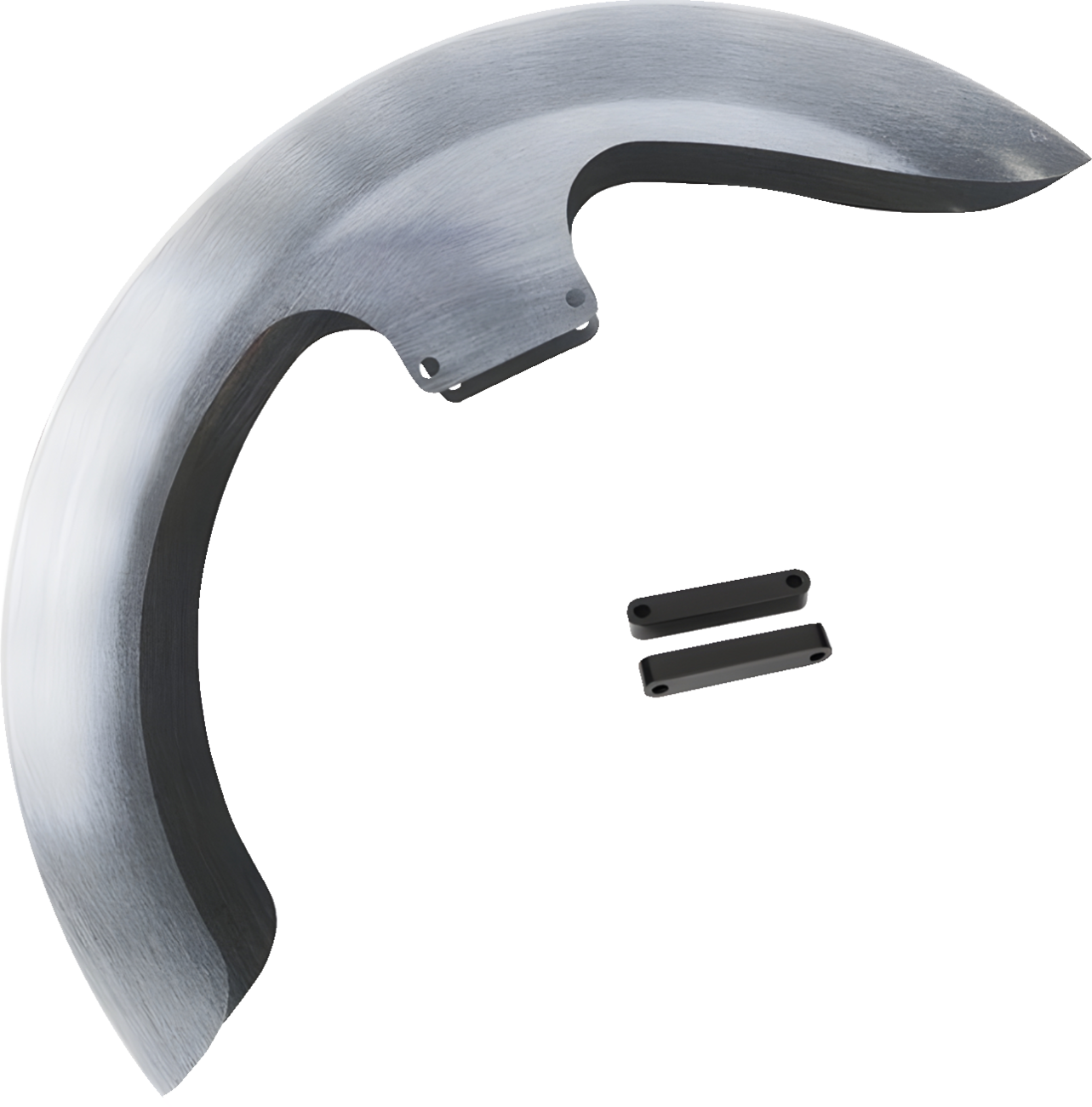 Thicky Front Fender - OEM 16"-19" Wheel - With Black Adapters