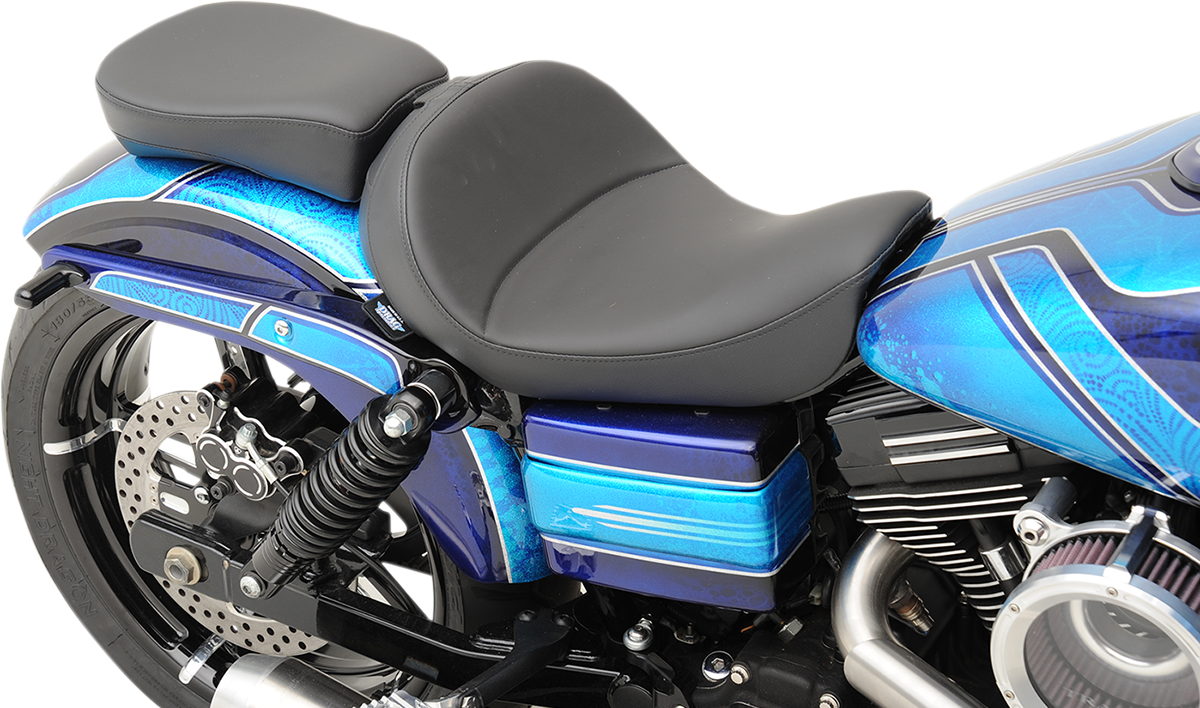 Solo Seat - Mild Stitched - Driver's Backrest - FXD/FLD '06-'17