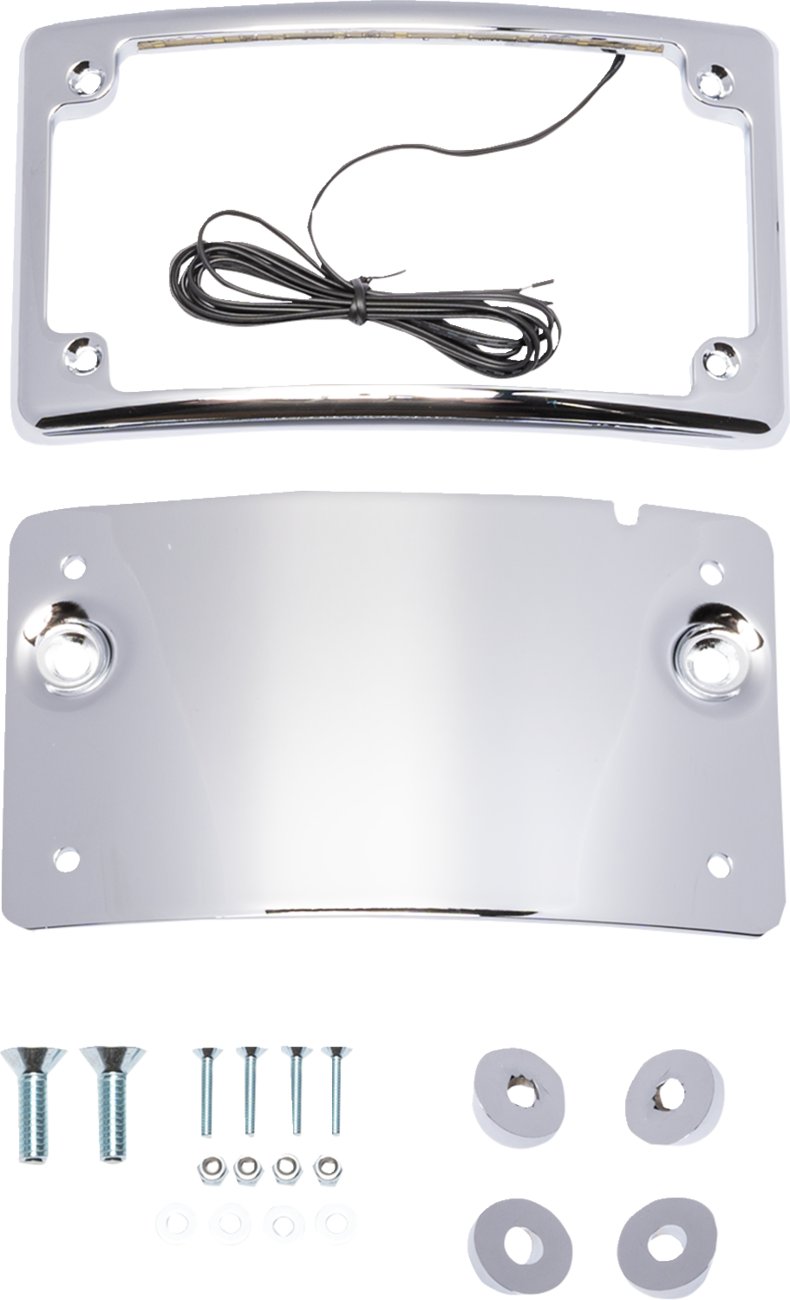 Curved License Plate Kit