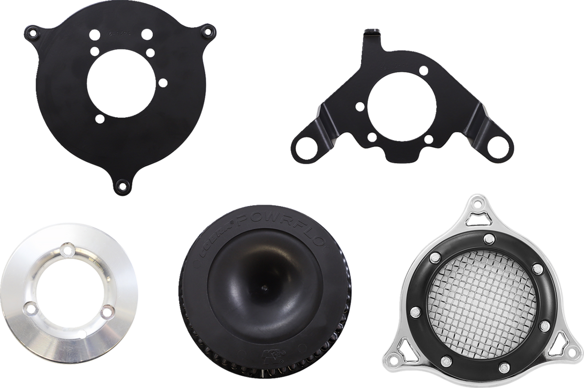 RPT Air Intake Kit - Black/Chrome
