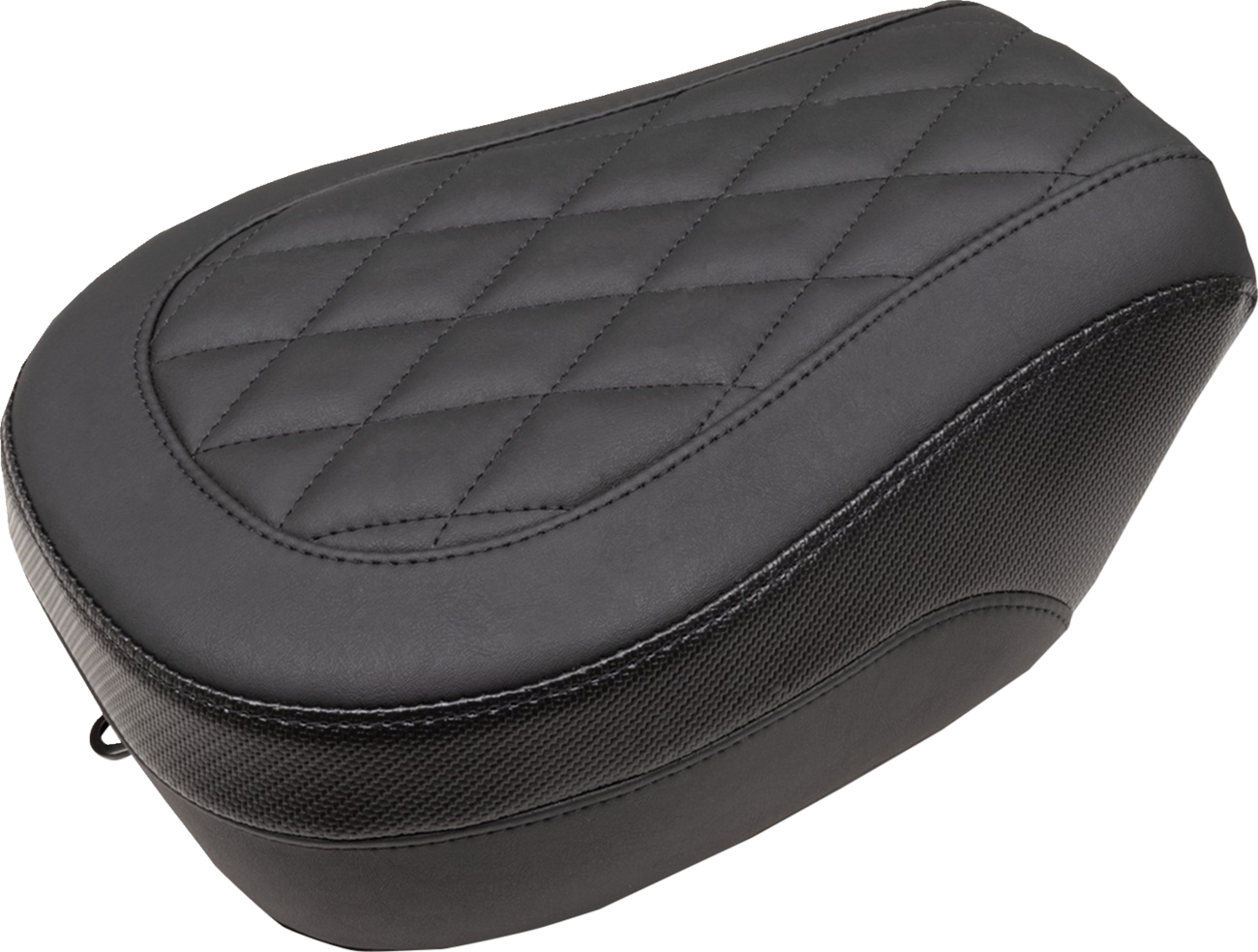 Solo Touring Seat - Passenger - Black - Diamond Stich - Chief '22-'23
