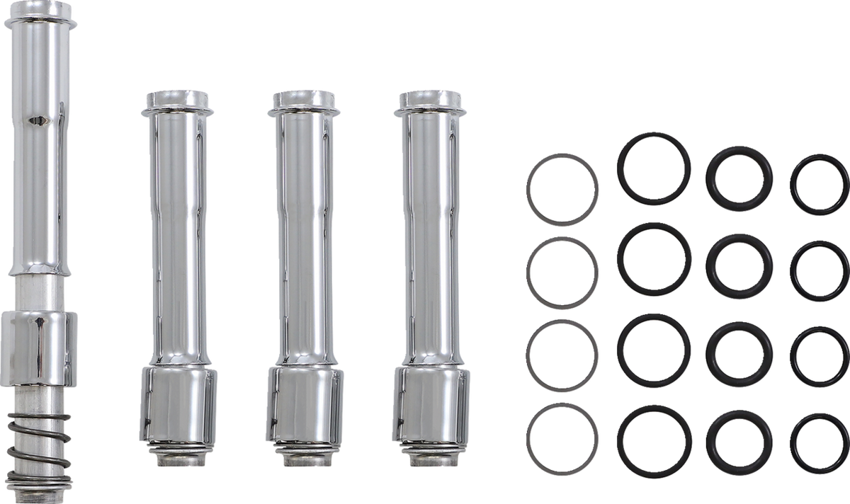 Pushrod Cover Kit - Chrome - Twin Cam | M8