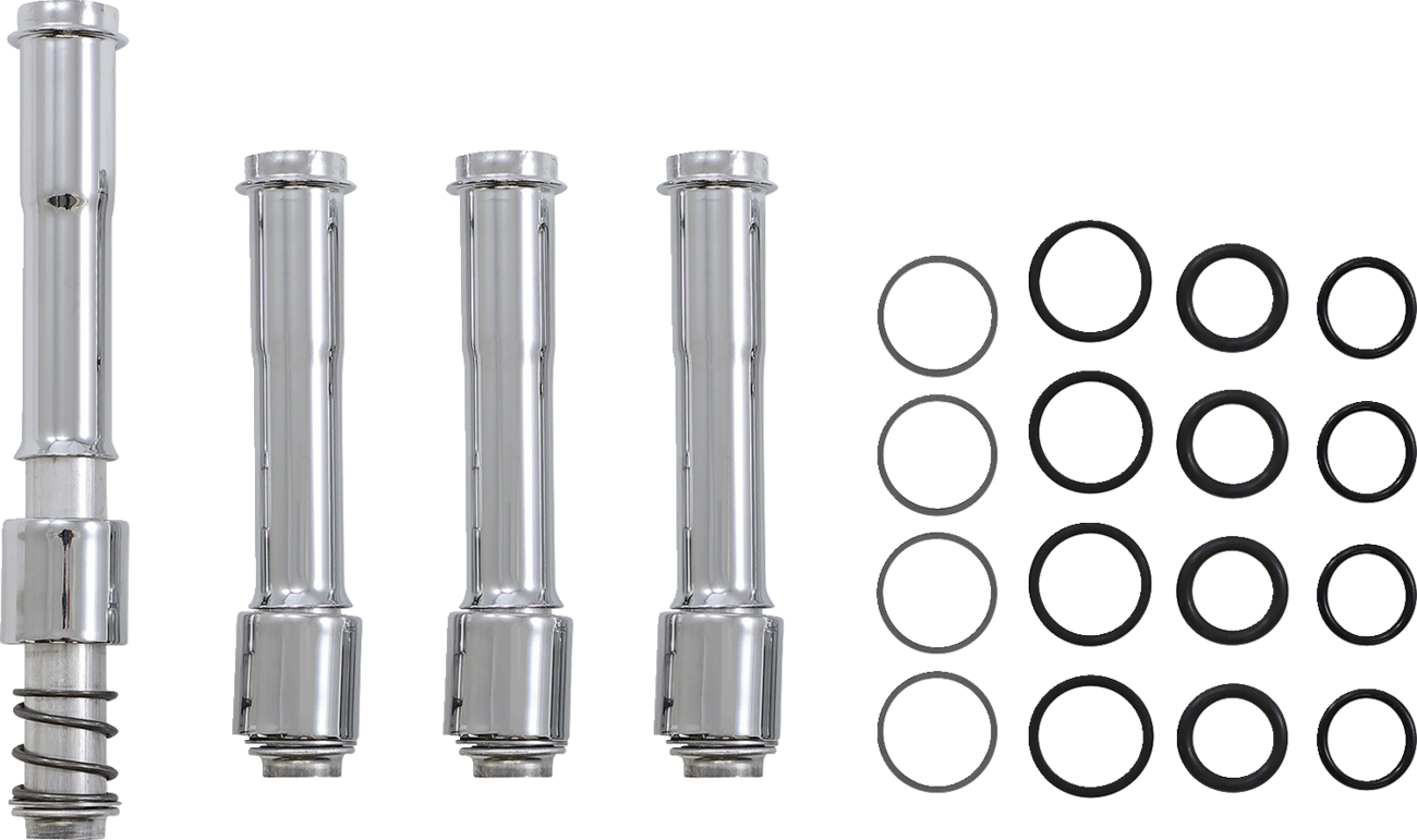 Pushrod Cover Kit - Chrome - Twin Cam | M8