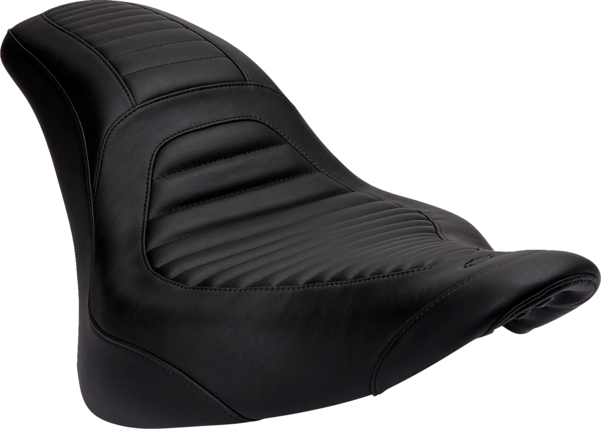 Seat - Tripper™ Fastback - Front Tuck-N-Roll - Black - FXSB