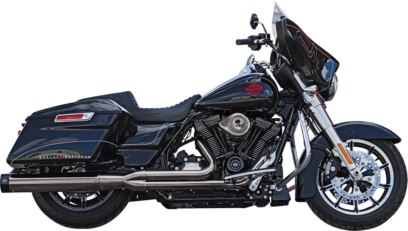 2-Into-1 Sidewinder® Exhaust System - Lava Chrome - 50-State - M8