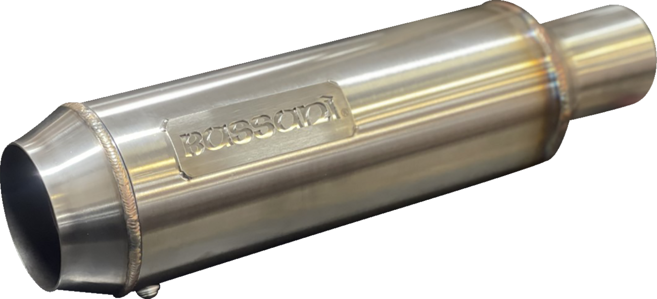 2-Into-1 Mid-Length Super Bike Exhaust System - Stainless Steel