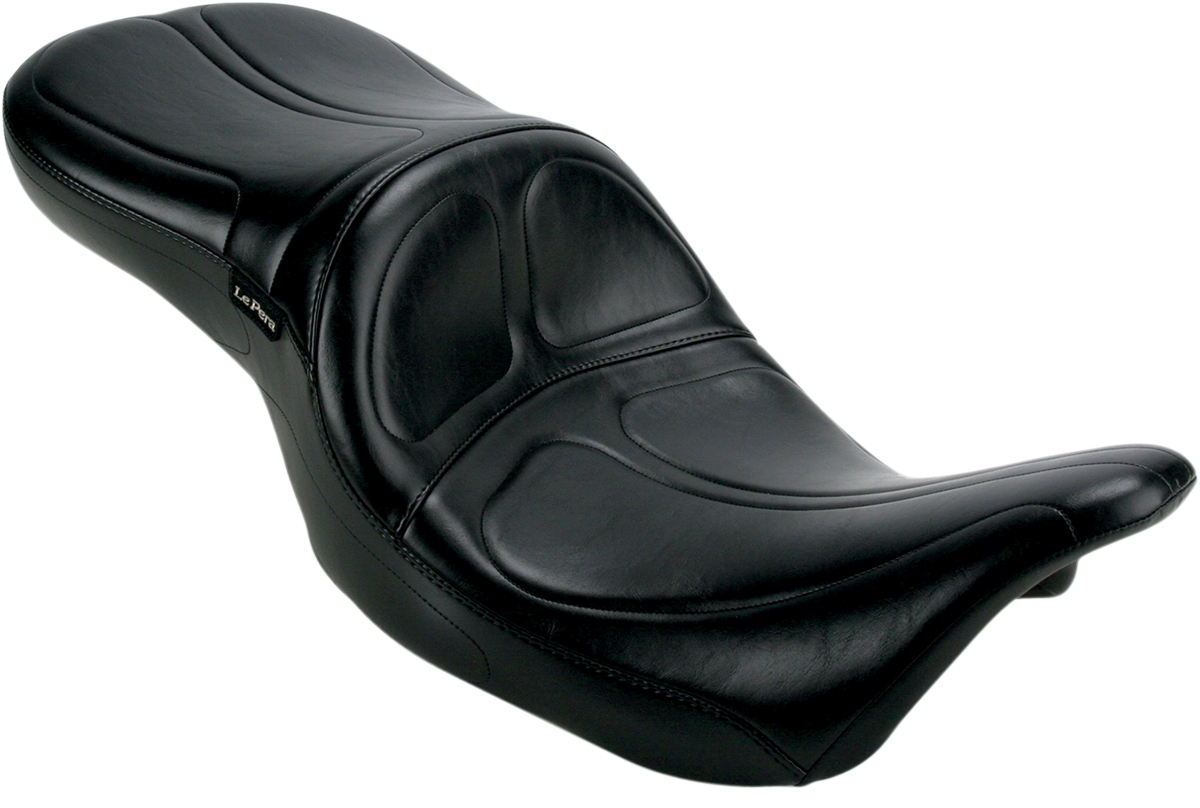 Maverick Seat - Without Backrest - Stitched - Black - FL '08-'23