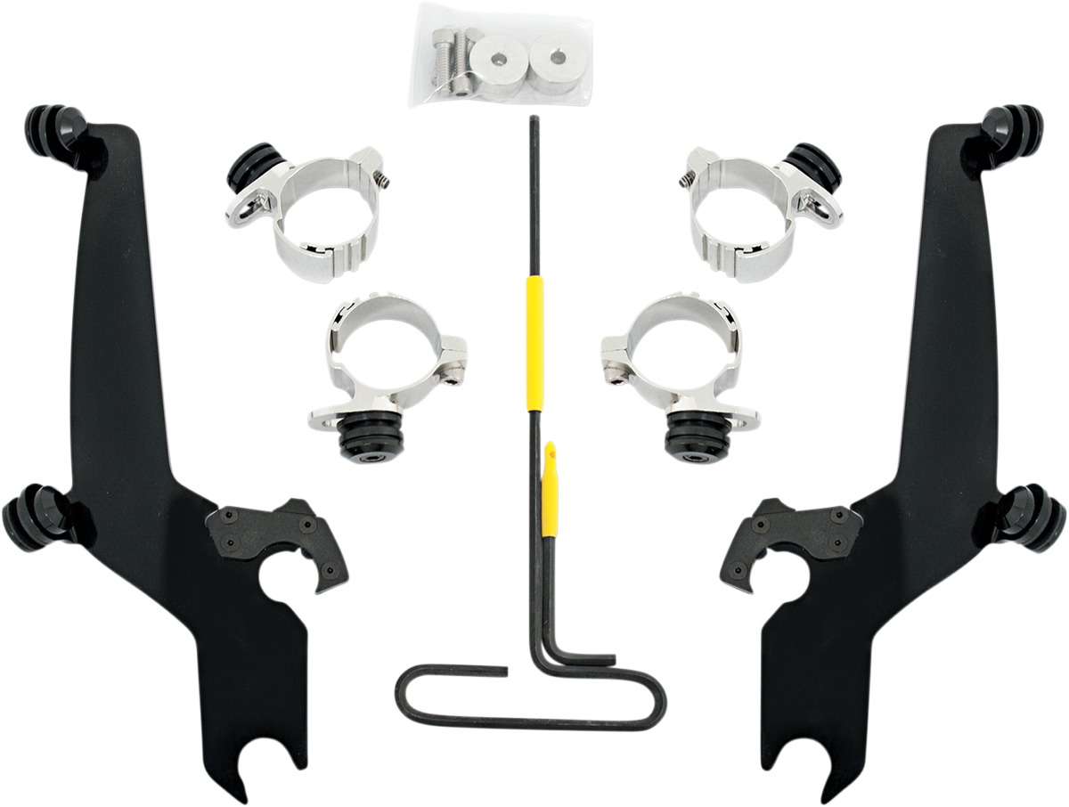 Trigger Lock Sportshield Mounting Kit - Narrow - Black