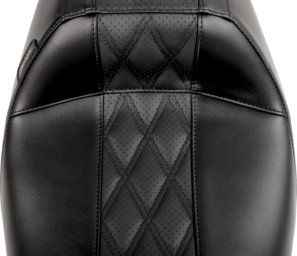 Outcast Seat - Without Backrest - GT2 Inlay - FLH/FLT '23-'25