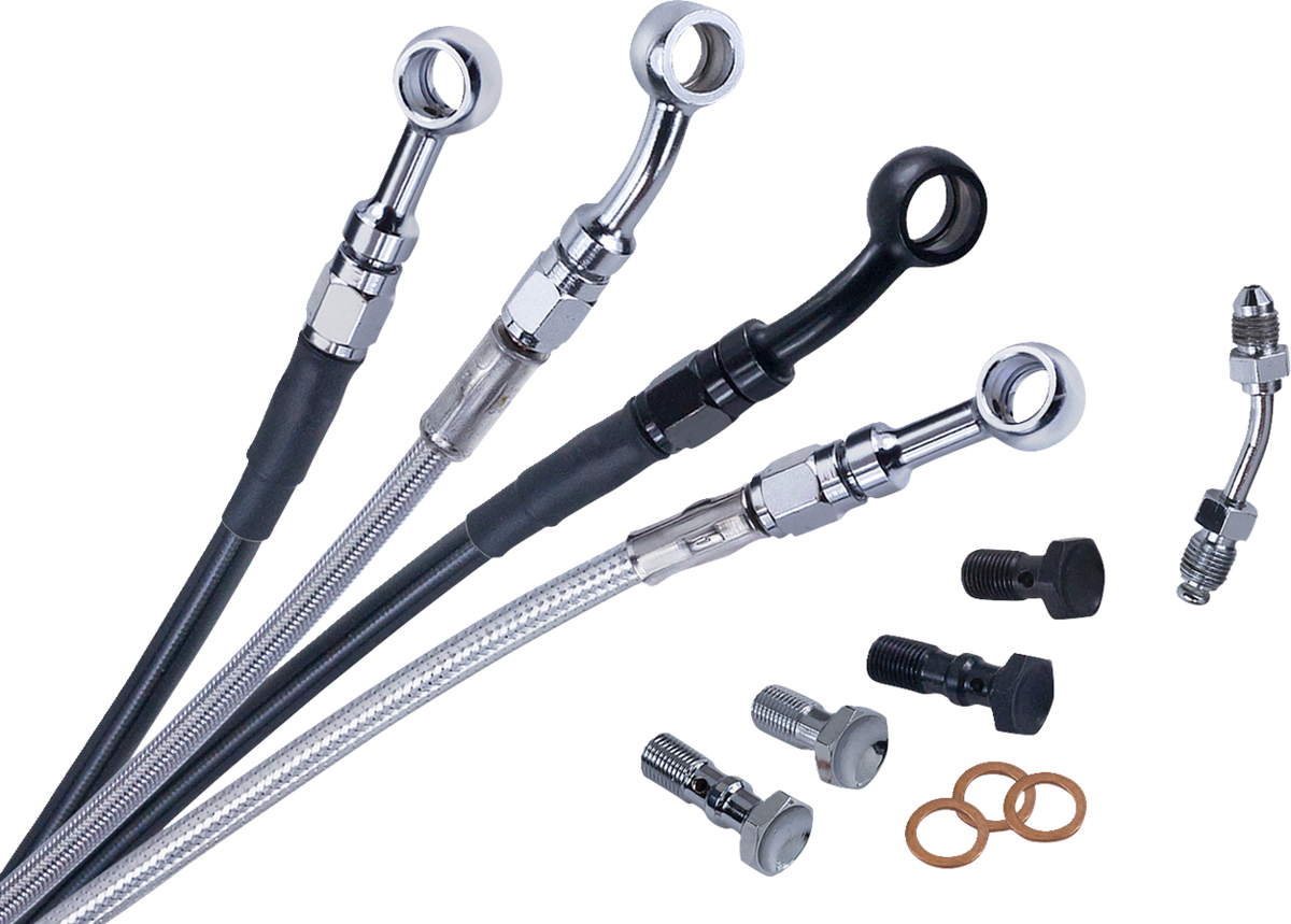Brake Line - Upper - Stainless Steel