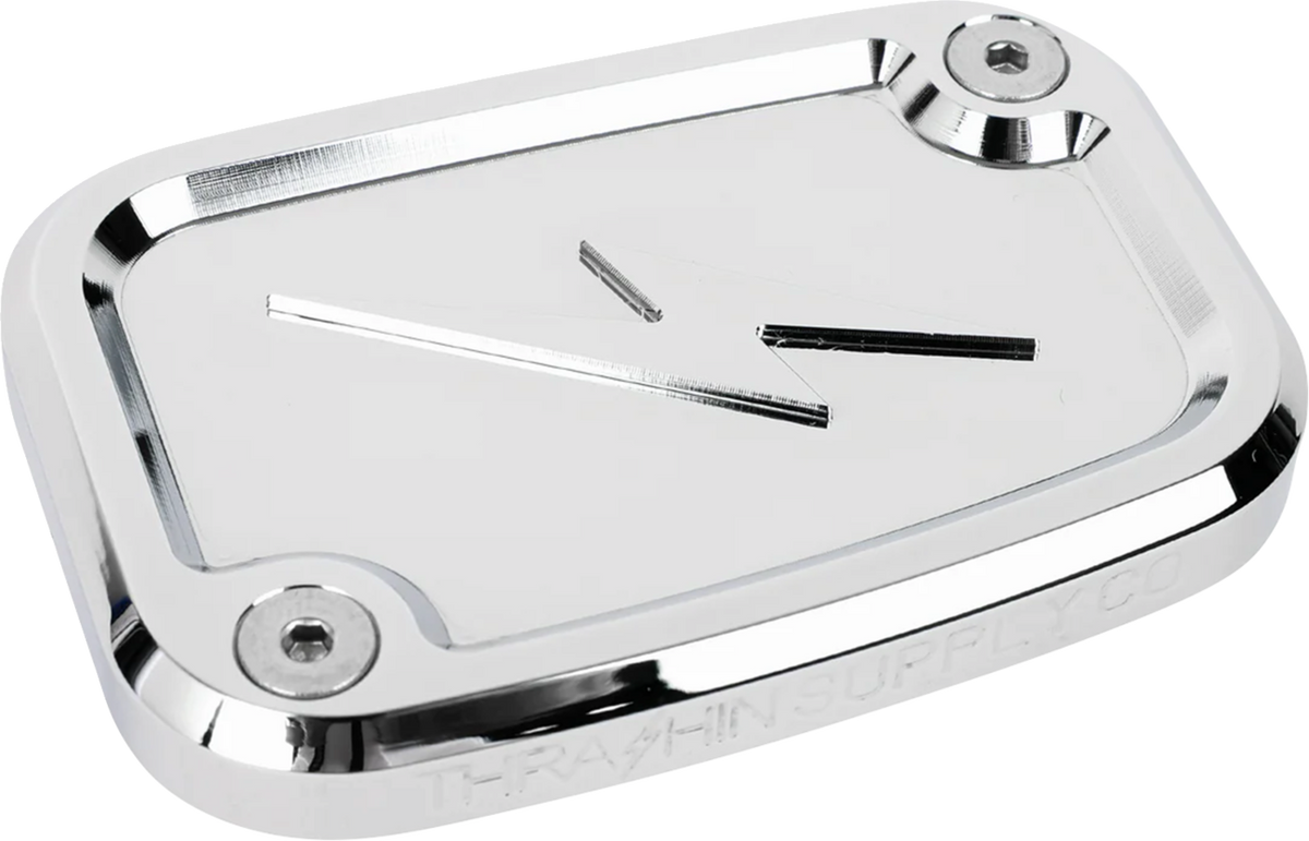 Master Cylinder Cover - Brake - Front - Chrome
