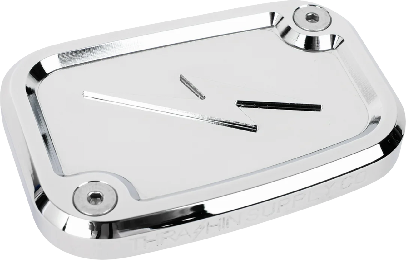 Master Cylinder Cover - Brake - Front - Chrome