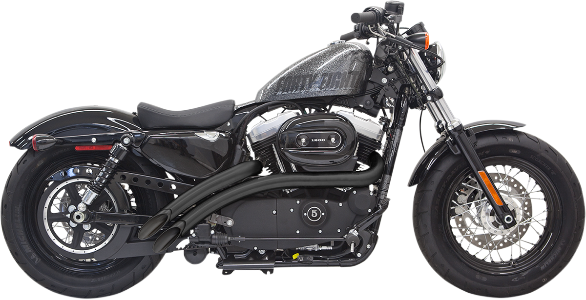 Radial Sweepers Exhaust System - Black - XL