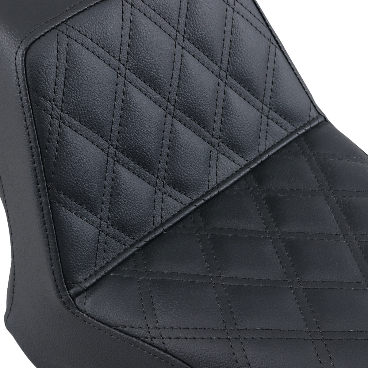 Step-Up Seat - Front Lattice Stitch - Black - Bolt '13-'24