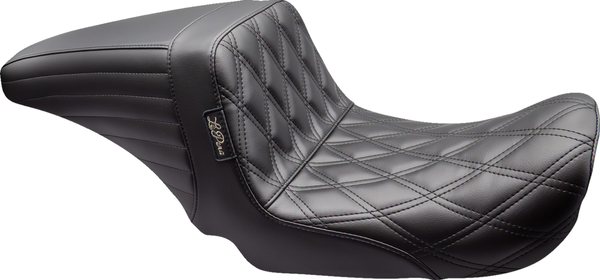 Kickflip Up Front Seat - Double Diamond - Black - Dyna '06-'17