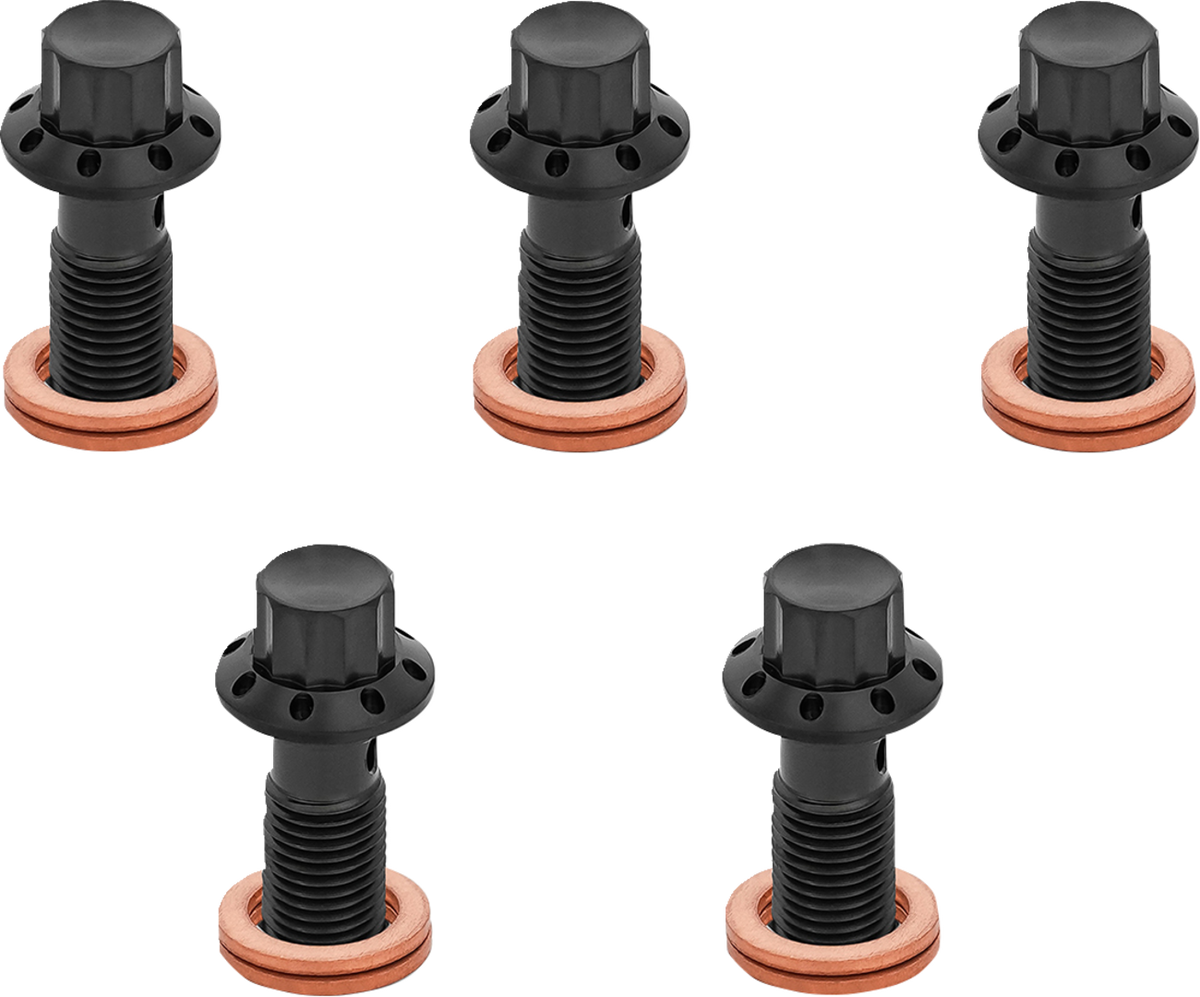 Banjo Bolt 5-Pack - M10x1.0 - Black