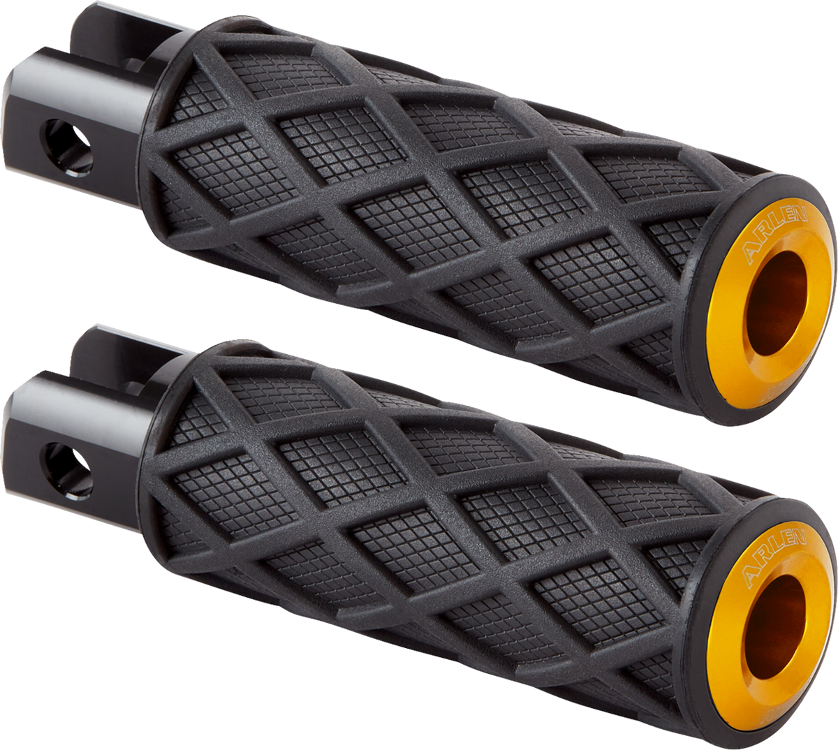 Diamond Foot Pegs - Driver - Gold