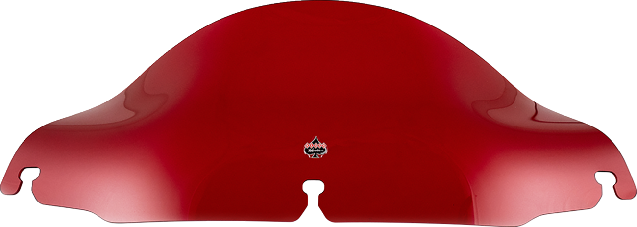Kolor Flare® Windshield - 6-1/2" - Red - '96-'13 FLHT/FLHX