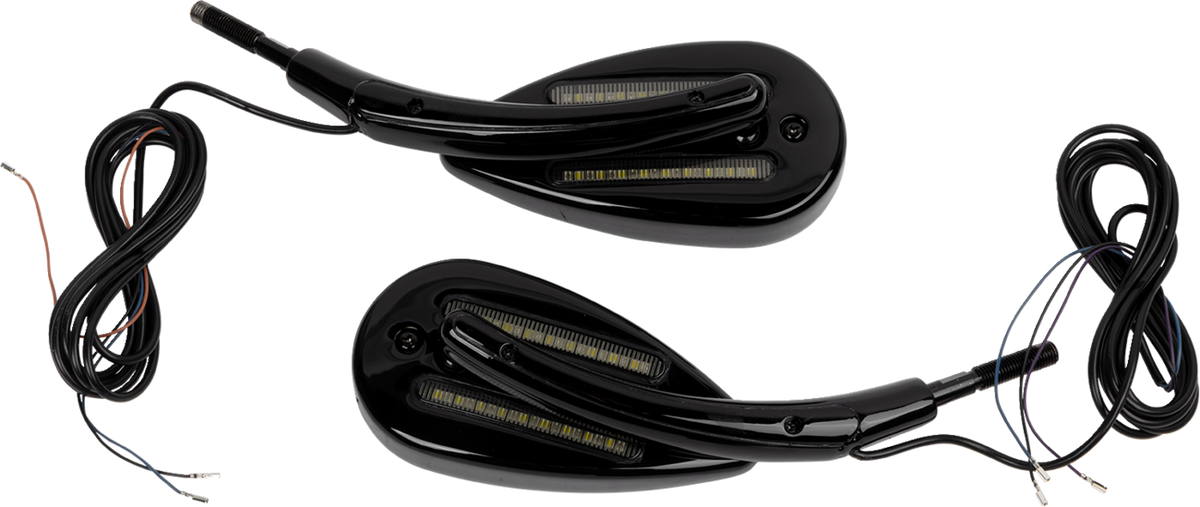 LED Mirrors With Run/Turn Signal