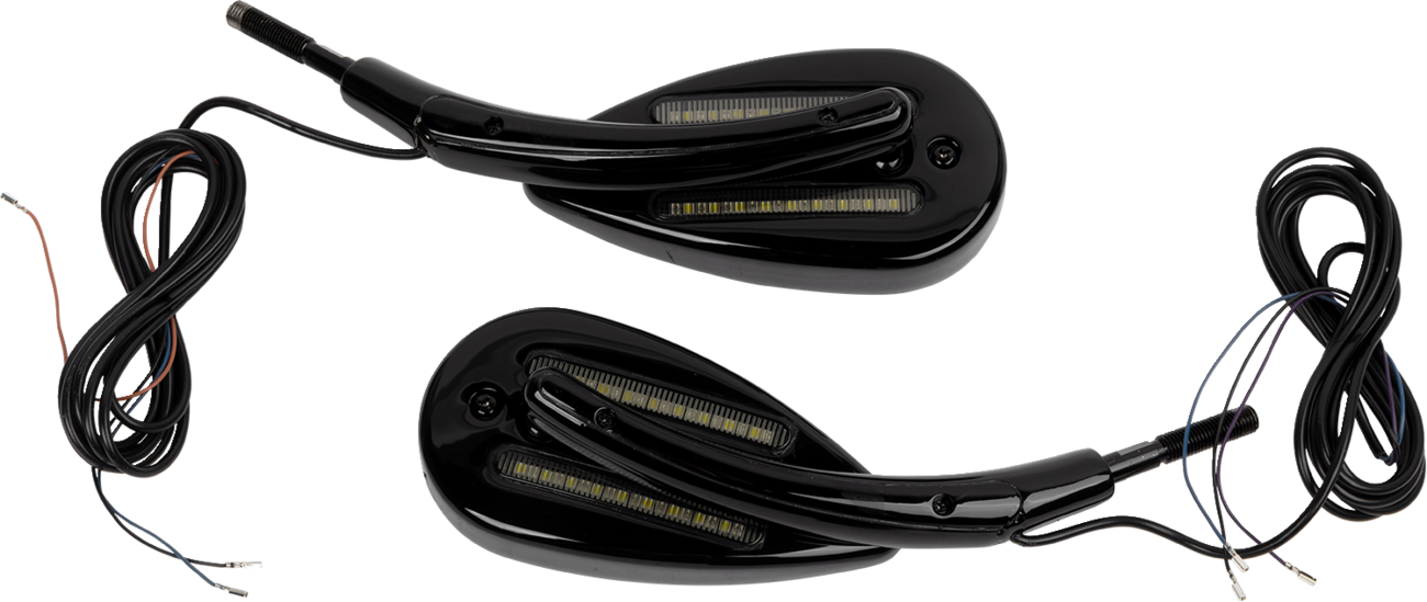 LED Mirrors With Run/Turn Signal