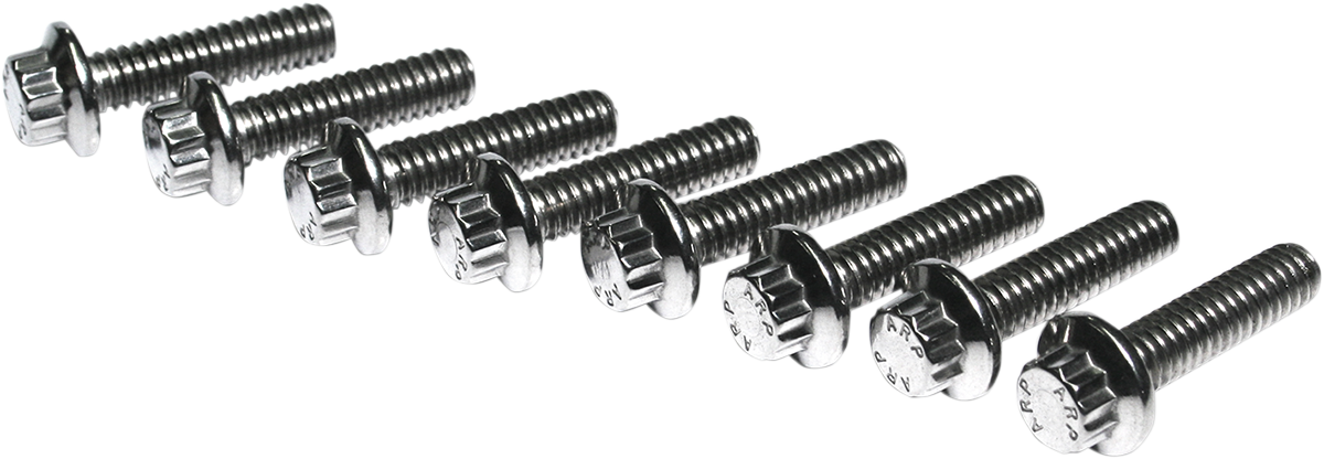 Bolts - Lifter Block - 12-Point/Dress-Up - 8 Pack - Twin Cam