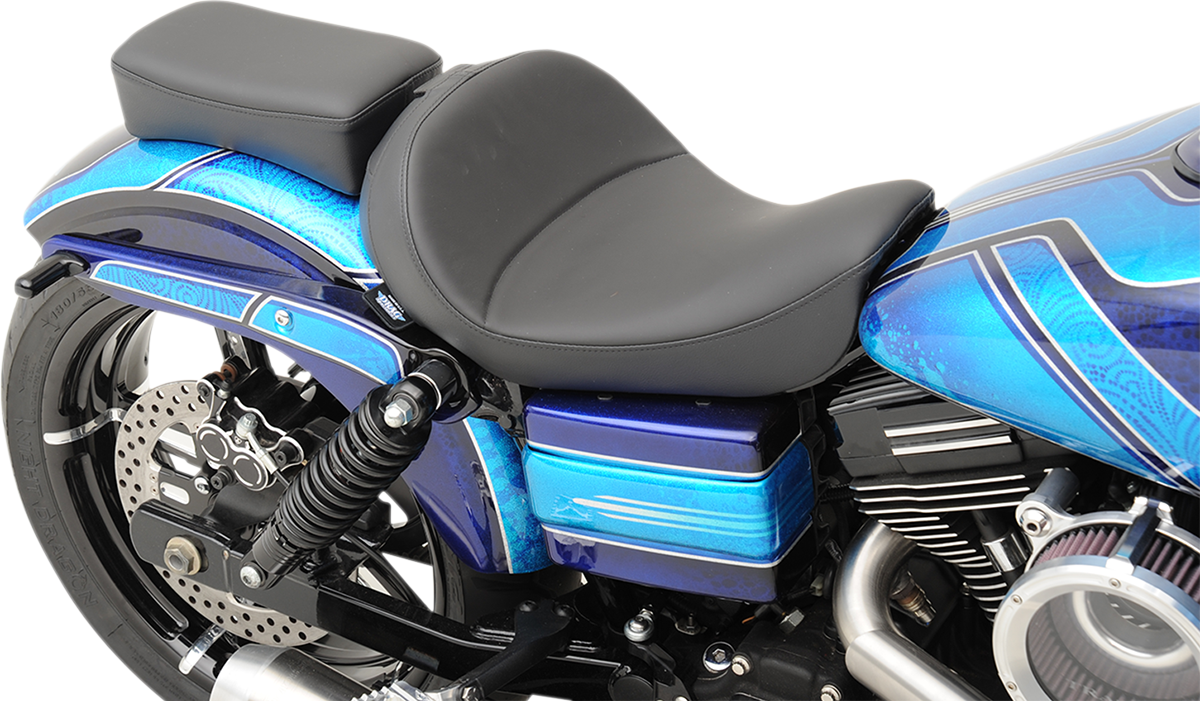 Solo Seat - Mild Stitched - Driver's Backrest - FXD/FLD '06-'17