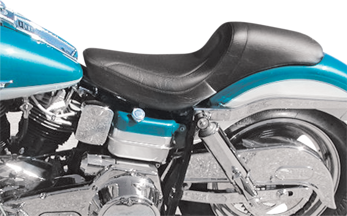 Seat - Fastback™ - Stitched - Black - FX/FL '58-'84