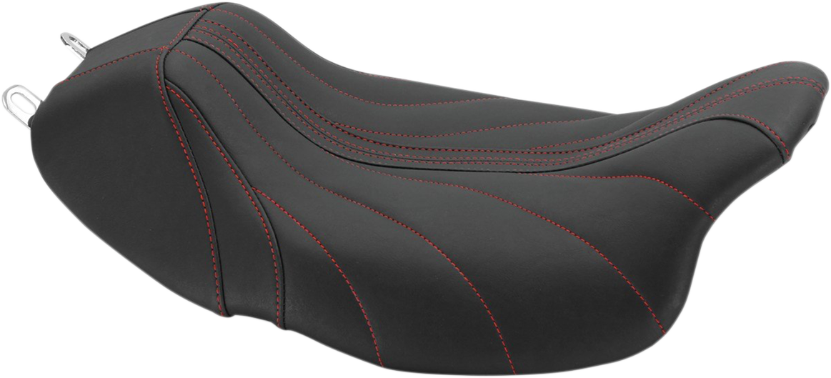Revere Solo Seat - Gravity - Red Stitched - FL '08-'25